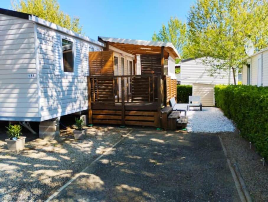 Mobil-Home VI 58 A Vias - La Carabasse - Camping Siblu Avec Piscine Экстерьер фото